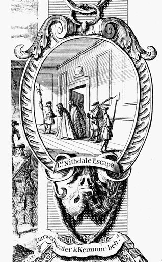 William Maxwell (1676-1744) N5Th Earl of Nithsdale Scottish Nobleman and Jacobite Lord NithsdaleS Escape from the Tower of London Dressed in His WifeS