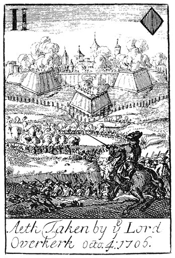John Churchill (1650-1722) N1St Duke of Marlborough English Military Commander the Capture of Ath Belgium During the War of the Spanish Succession 170