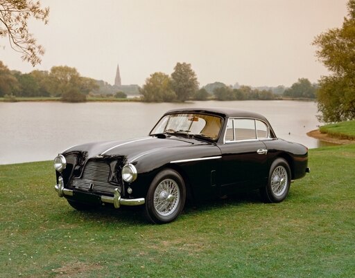 1953 Aston Martin DB24 Mk I Fixed Head Coupe 30 Litre Inline-6 DOHC Engine Developing 140bhp Country of Origin United Kingdom Stretched Canvas - Panor