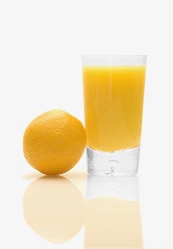 Orange Juice Stretched Canvas - Darren Greenwood Design Pics (24 X 36)