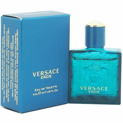 Eros by Versace Eau De Toilette Spray for Men 0.17 Oz (Pack of 4)
