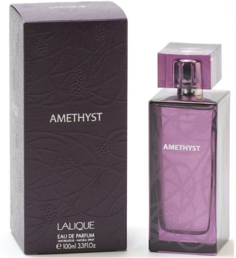 Amethyst by Lalique Eau De Parfum Spray for Women 3.3 Oz (Pack of 4)