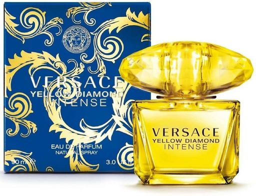 Yellow Diamond Intense by Versace Eau De Parfum Natural Spray 3 Oz (Pack of 4)