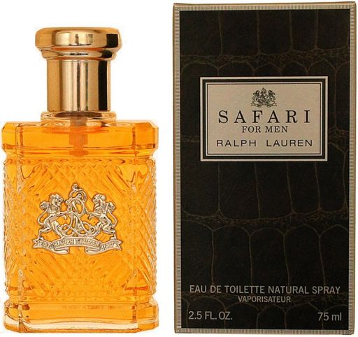 Safari by Ralph Lauren Eau De Toilette Spray for Men 2.5 Oz (Pack of 4)