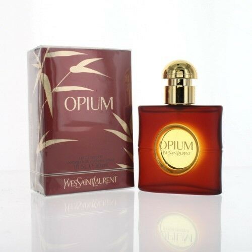 Opium 1.0 Oz Eau De Toilette Spray by Yves Saint Laurent New in Box for Women
