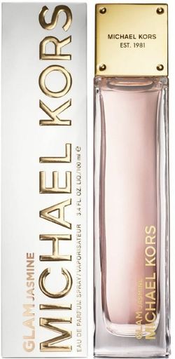 Glam Jasmine by Michael Kors Eau De Parfum Spray for Women 3.4 Oz (Pack of 4)