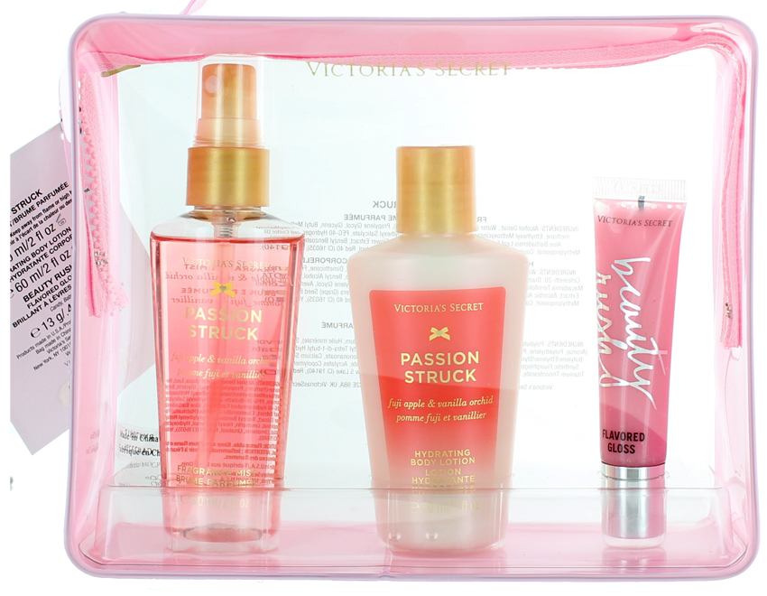 Victoria's Secret Jett Setter Passion Struck (W) 3 Piece Set