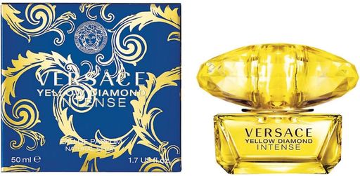 Yellow Diamond Intense by Versace Eau De Parfum Spray 1.7 Oz (Pack of 4)