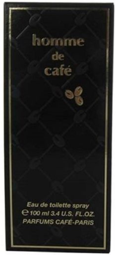 Homme De Cafe by Cafe Eau De Toilette Spray for Men 3.4 Oz (Pack of 4)