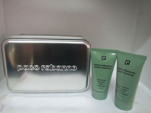 PACO RABANNE Pour Homme After Shave + Bath & Shower Gel Set 1.0 Oz Each Men NEW