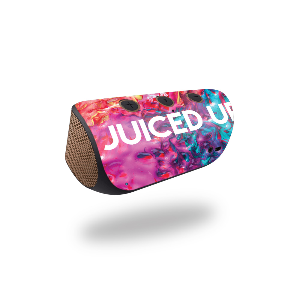 Skin Decal Compatible with Logitech X300 Wireless Speaker Sticker Design Juiced up