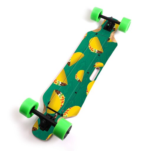 BLIHU-Sour Candy Skin for Blitzart Huracane 38 in. Electric Skateboard - Sour Candy