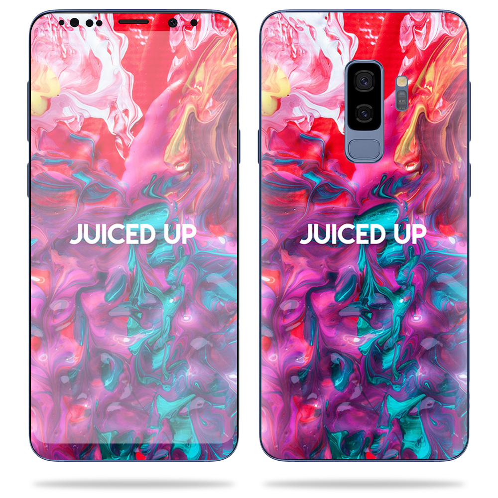 Skin Decal Compatible with Samsung Galaxy S9 Plus Sticker Design Juiced up