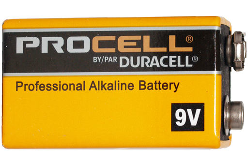 240-Pack 9 Volt Duracell Procell Alkaline Batteries (PC1604)
