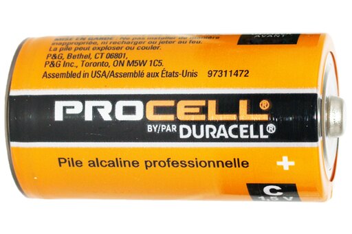 216-Pack C Duracell Procell Alkaline Batteries (PC1400)