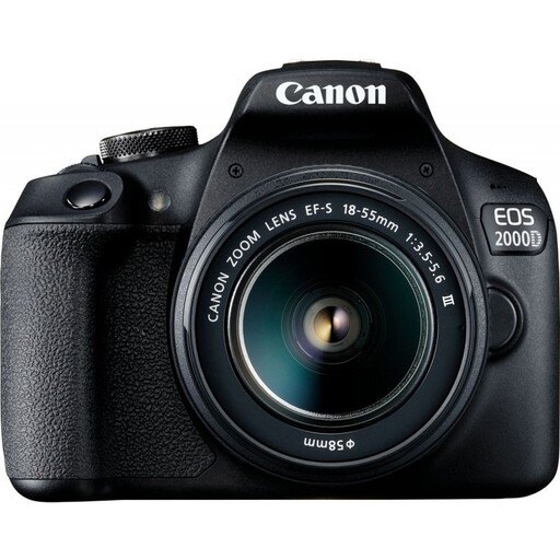 Canon EOS 2000D DSLR Camera with 18-55mm Lens (International Version)