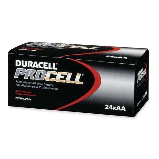 Lorell DURPC1500BKD Procell AA Alkaline Battery - Pack of 24