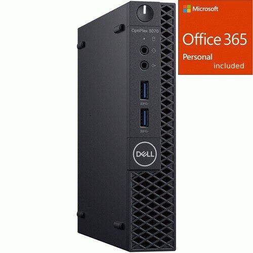 Dell OptiPlex 3000 3070 Desktop Computer - Core I3 I3-9100T  + Office 365 Bundle