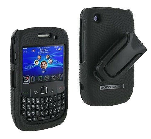 Body Glove BlackBerry Curve 8530 Snap-on Case (Black) (Bulk Packaging)