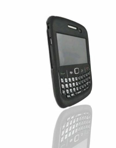 WirelessXGroup Rubberized Protective Shield for Blackberry 8530/8520 - Black