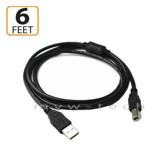 USB PC Data Sync Cable Cord Lead for HP Deskjet 1512 2540 3050a 3510 Printer