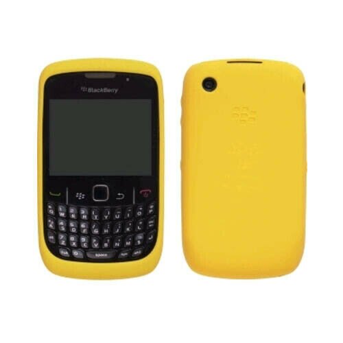 5 Pack -OEM BlackBerry 8520 8530 9300 9330 Silicon Skin Case - Yellow