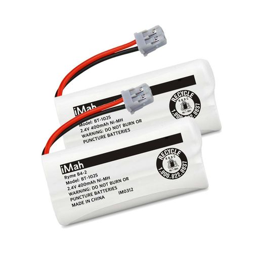 IMah Ryme B4-2 BT-1025 Rechargeable Battery Compatible with Uniden BT-1021 BB.