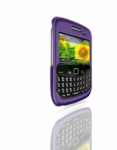 OEM Verizon BlackBerry Curve 8530 Snap on Case - Purple (Bulk Packaging)