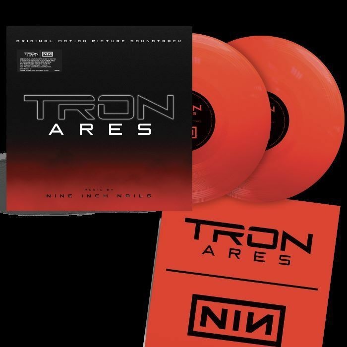 Nine Inch Nails Tron: Ares [Original Motion Picture Soundtrack] - Indie Exclusive - Red Vinyl - Sealed UK 2-LP Vinyl Set