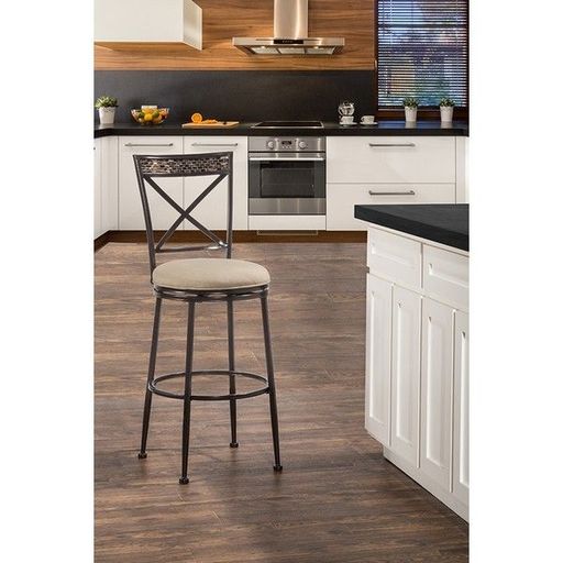 Hillsdale 6317-826 Indoor/Outdoor Pullman Swivel Counter Stool NEW