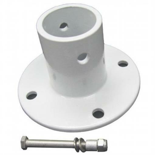 Perma-Cast PF-3119 White Aluminum Deck Flange
