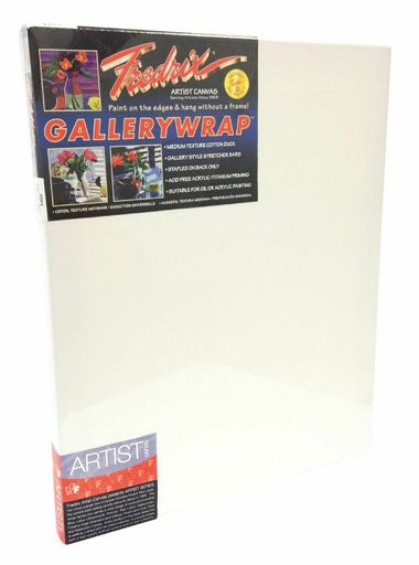 Tara/fredrix 5075 Artist Series Gallerywrap Canvas 8x10 1-3/8 Bars