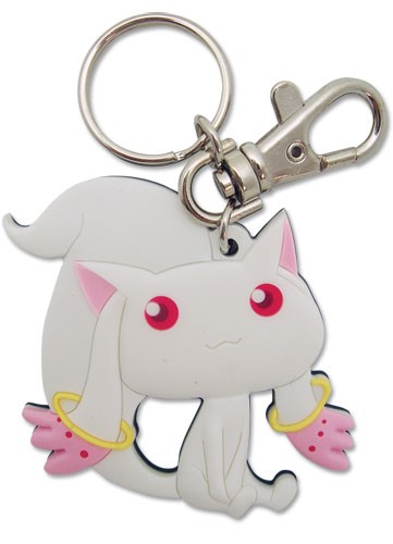 Key Chain - Puella Magi Madoka Magica - New Kyubey Anime Licensed Ge5104