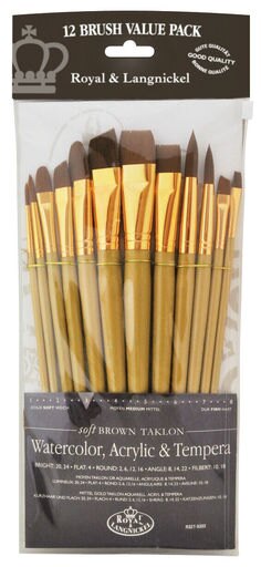 Royal Langnickel Rset-9303 Royal Langnickel 9300 Series Zip N Close 12-piece.