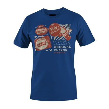 Officially Licensed Retro Dubble Bubble Gum Packaging Design Men S T-shirt