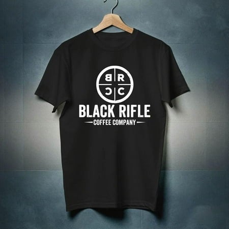 Black Rifle Coffee Company Logo Black T-Shirt Size S - 5XL-TH40350