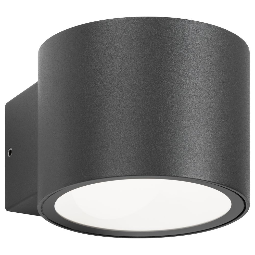 Wandleuchte in Graphit up & Down G9 Ohne Lichtschablone