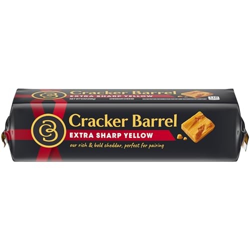 Cracker Barrel Extra Sharp Cheddar Cheese Chunk (8 Oz Block)
