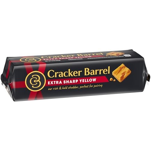 Cracker Barrel Extra Sharp Cheddar Cheese Chunk (8 Oz Block) thumbnail