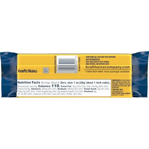 Kraft Natural Extra Sharp Cheddar Cheese (8 Oz Block) thumbnail