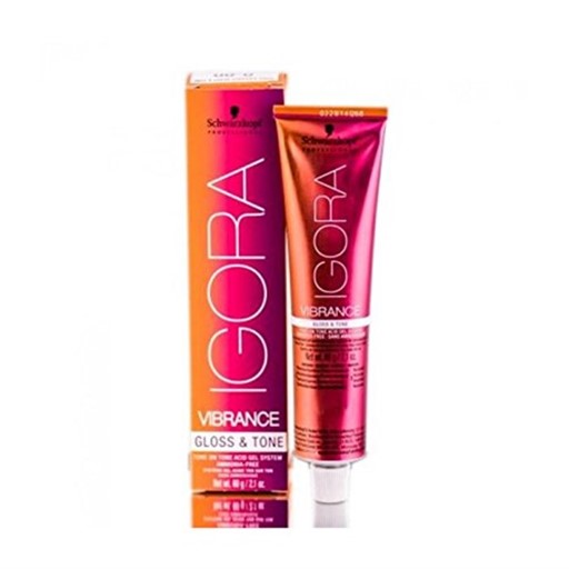 Schwarzkopf Professional Igora Vibrance Gloss and Tone Hair Color, 7-77, Medium Blonde Copper Extra, 2.1 Ounce
