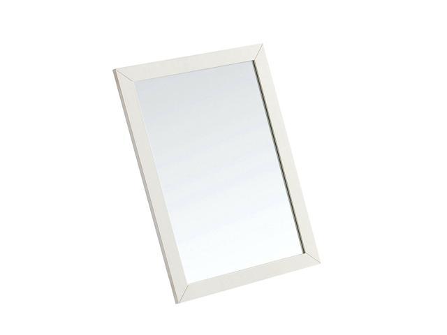 Simpli Home AXCMIR-3034-PG Paige 30 Inch X 34 Inch Bath Vanity Décor Mirror I.