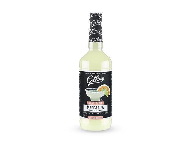 Collins Grapefruit Margarita Mix  Made with Real Grapefruit, Lime, and Lemon Juice with Natural Flavors  Cocktail Recipe Ingredient, 32 Fl Oz