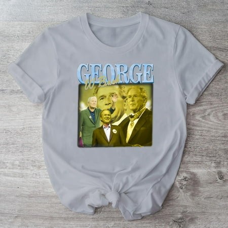 George W Bush Vintage Unisex Shirt  Vintage George W Bush TShirt Gift for Him and Her  Best George W Bush- Express Shipping Available-TH41324