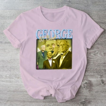 George W Bush Vintage Unisex Shirt  Vintage George W Bush TShirt Gift for Him and Her  Best George W Bush- Express Shipping Available-TH41324