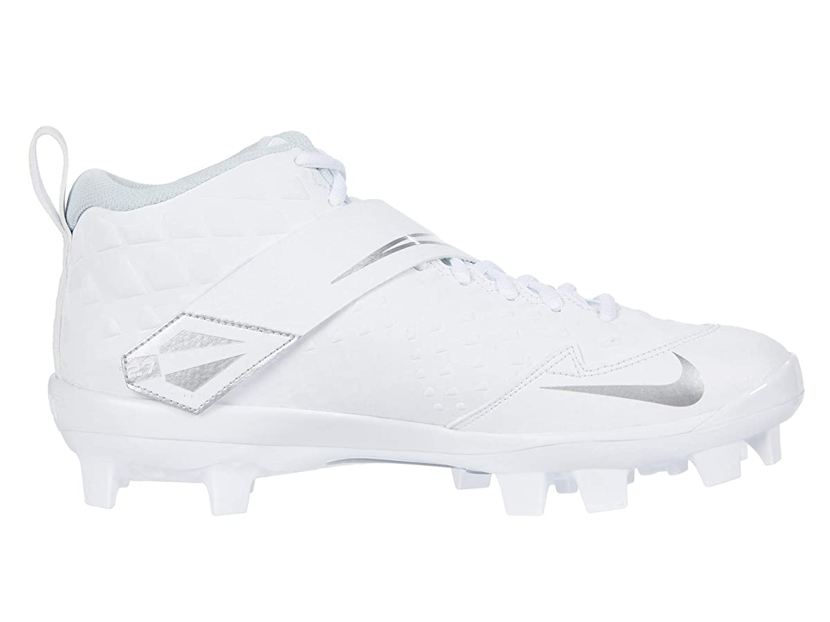 Nike Men's Force Trout 6 Pro MCS 10 White/White/Pure Platinum
