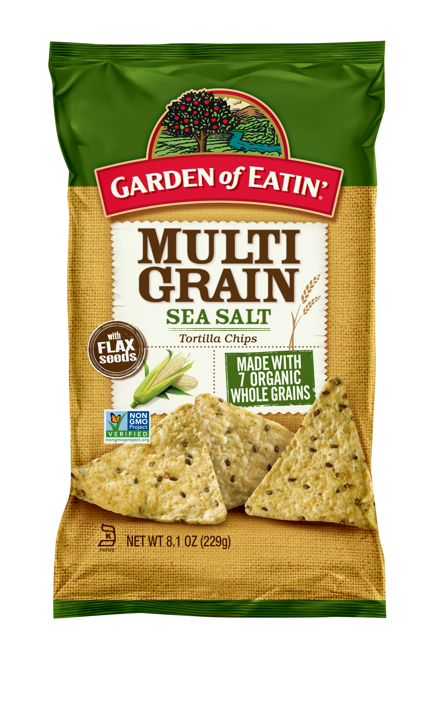 Multi Grain Tortilla Chips with Sea Salt