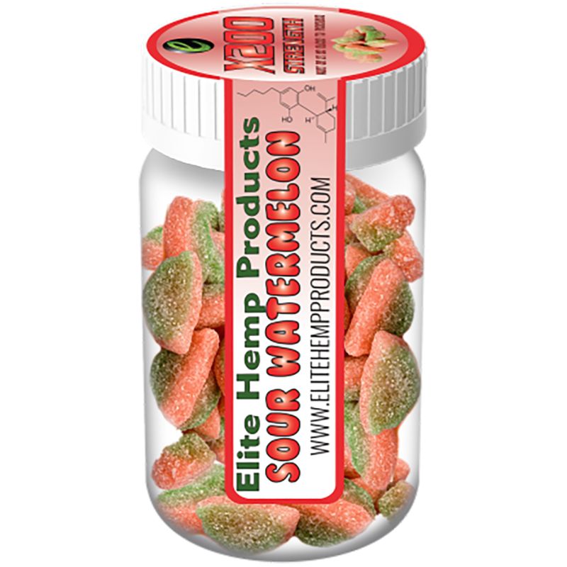 Elite Hemp Products - CBD Infused Sour Watermelon X200 Strength