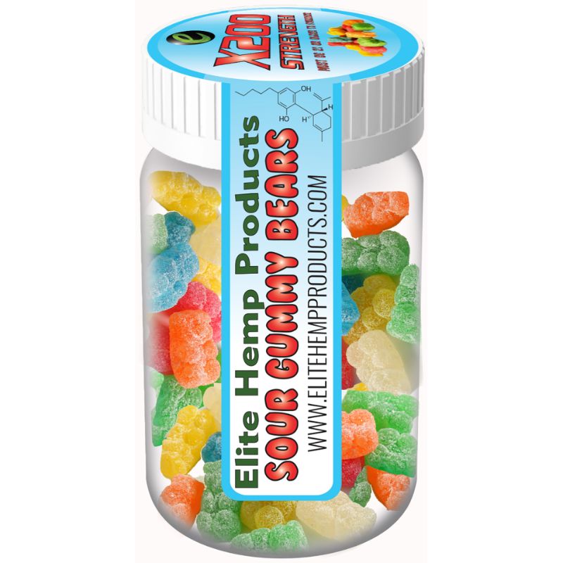 Elite Hemp Products - CBD Infused Sour Tutti Fruity X200 Strength