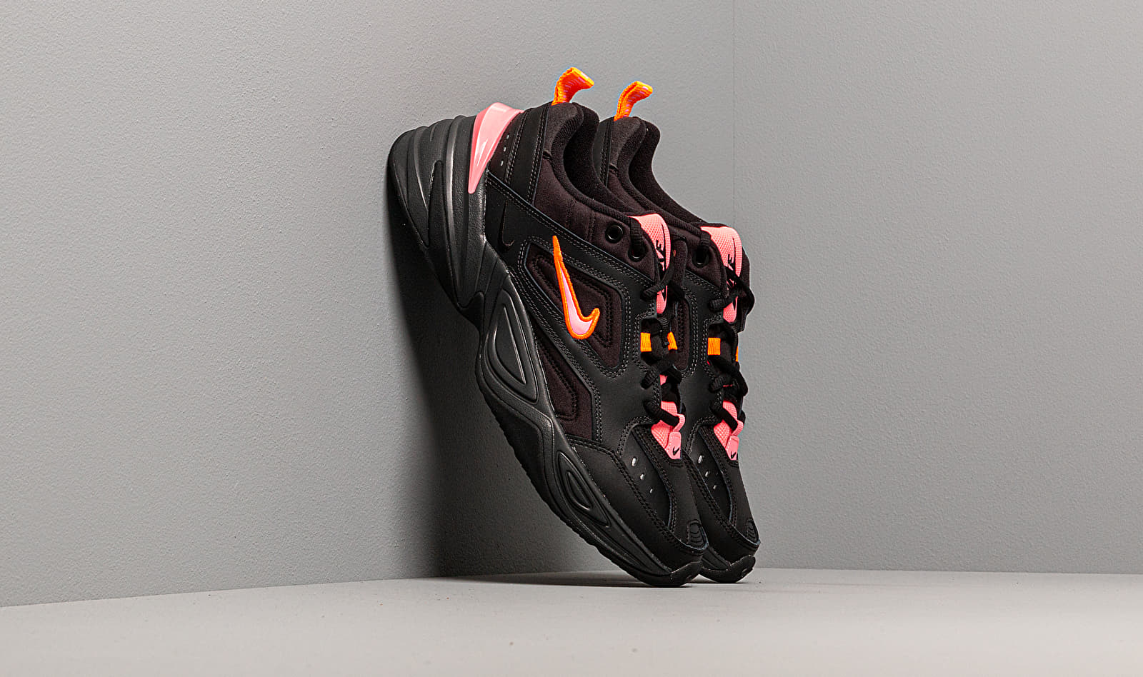 Nike M2K Tekno 'Black Hot ' Pink Chunky Shoes AV4789-008 (Size: US 10)